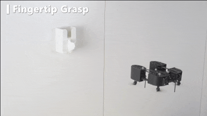 HI-ARM fingertip grasping demonstration